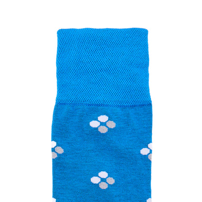 Calcetin de Moda para Caballero con Diseño de Flor