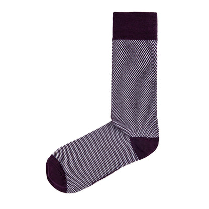 Calcetín de Moda Para Caballero Con Motivos De Punto