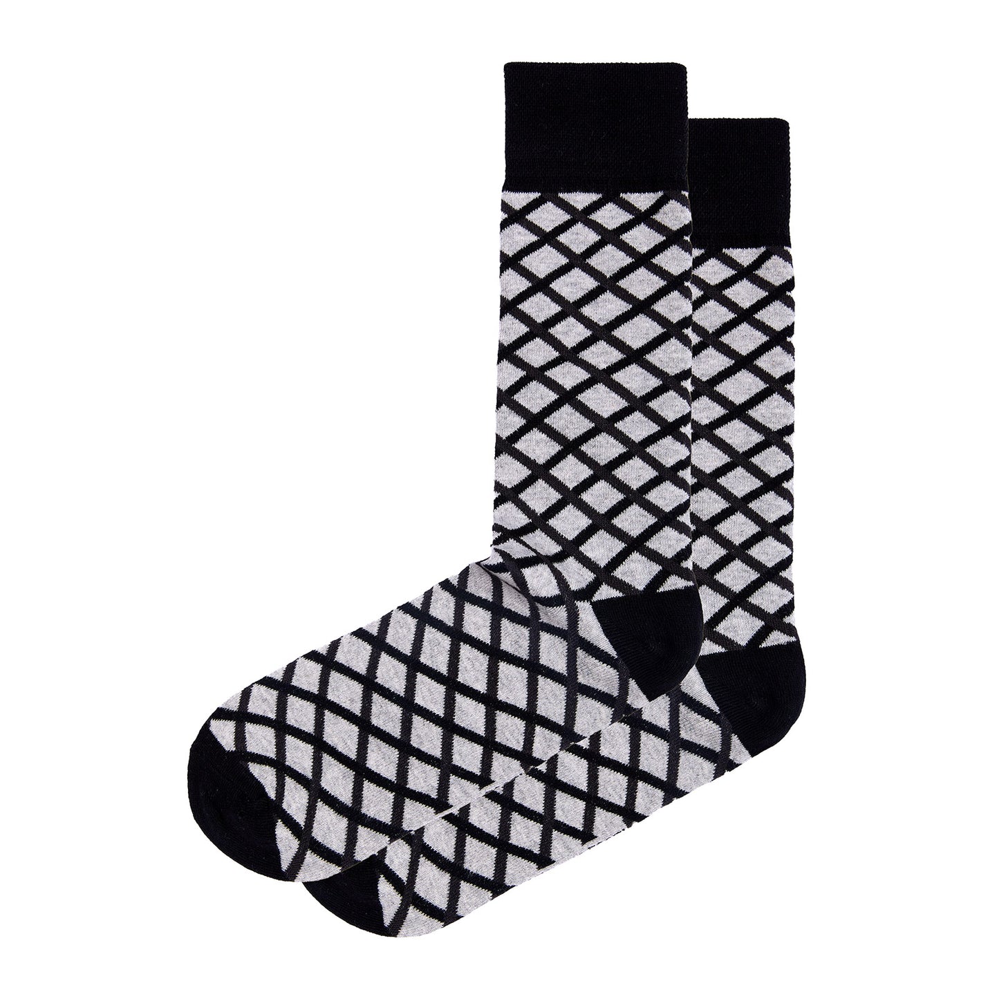 Calcetín de Moda Para Caballero Con Motivos De Tejido