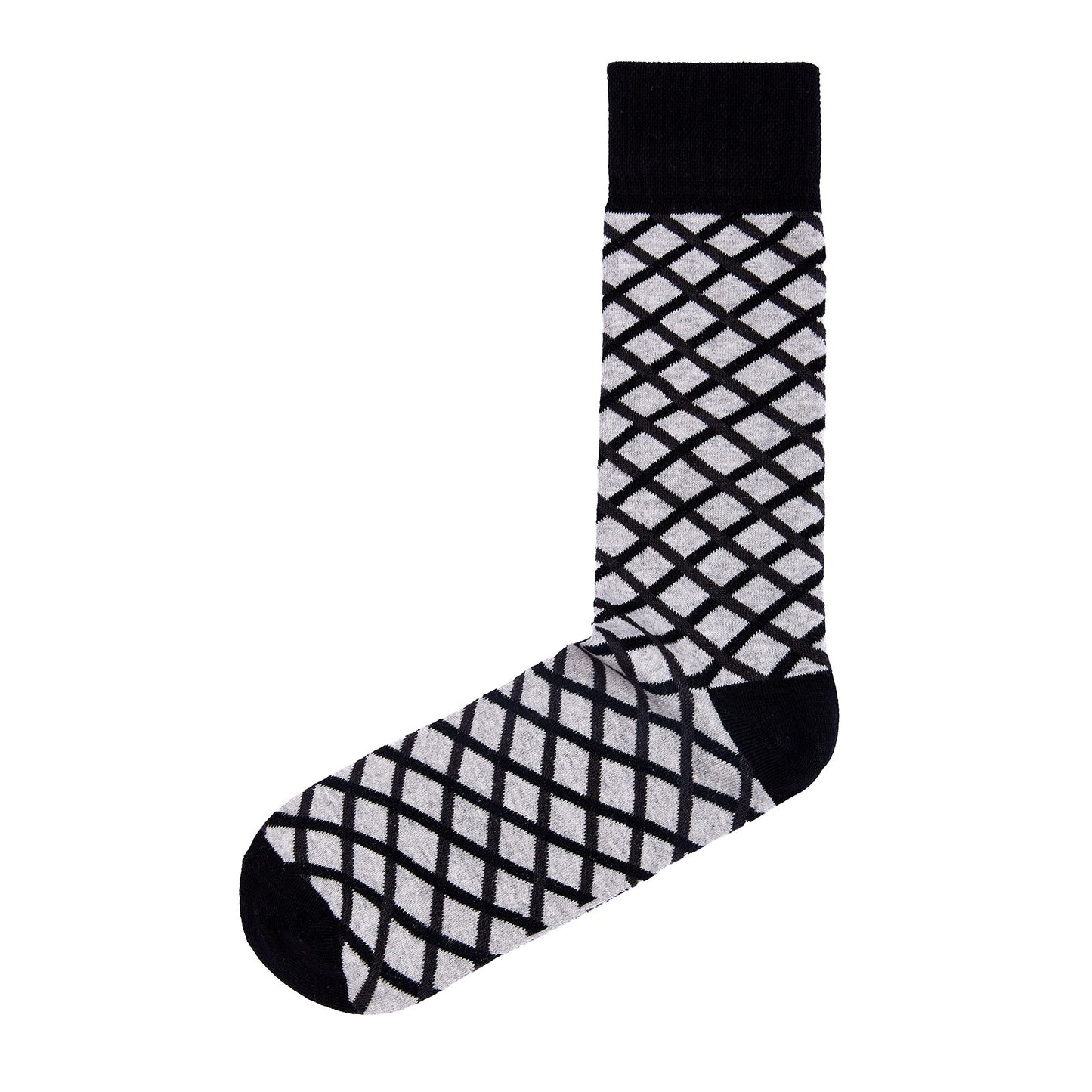 Calcetín de Moda Para Caballero Con Motivos De Tejido