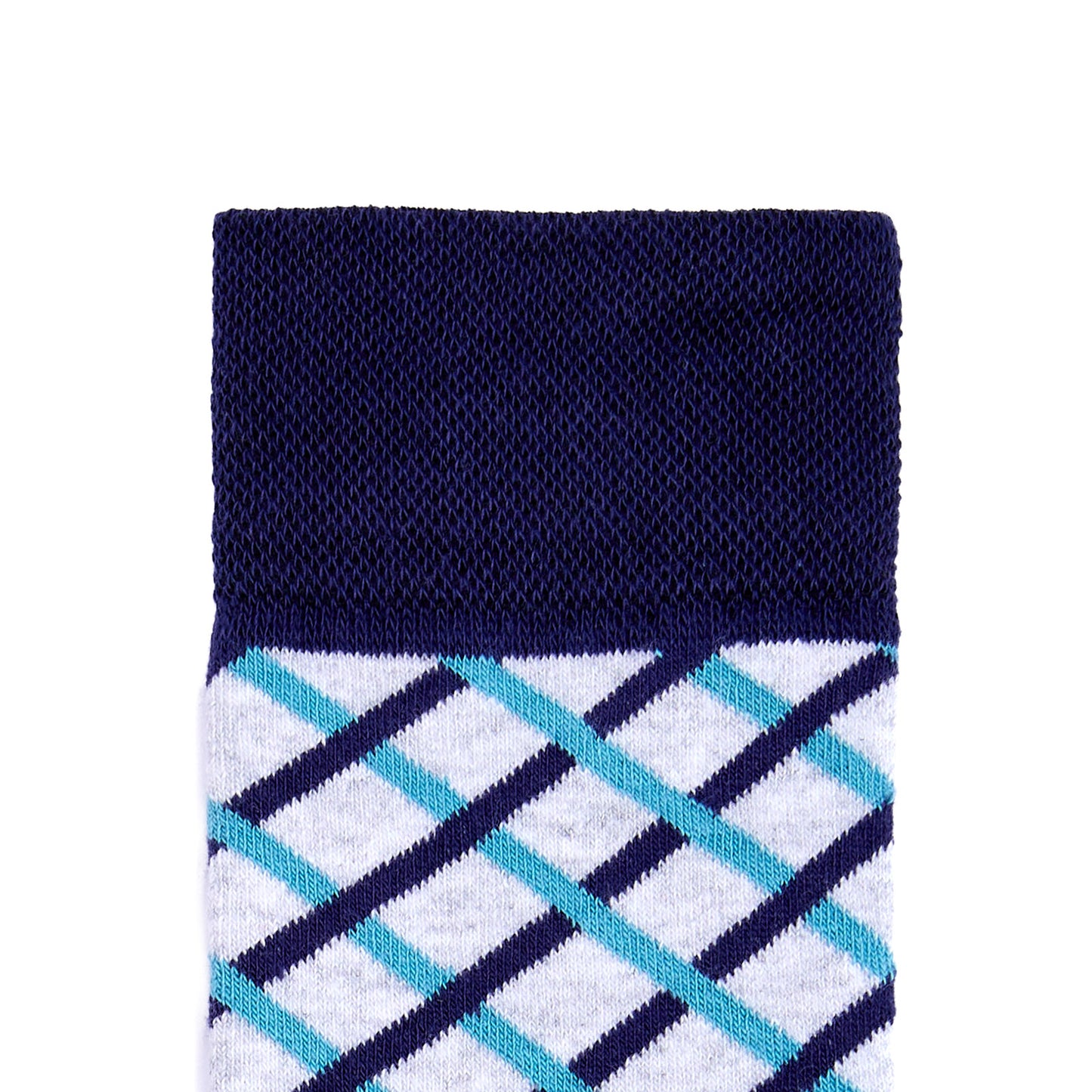 Calcetín de Moda Para Caballero Con Motivos De Tejido