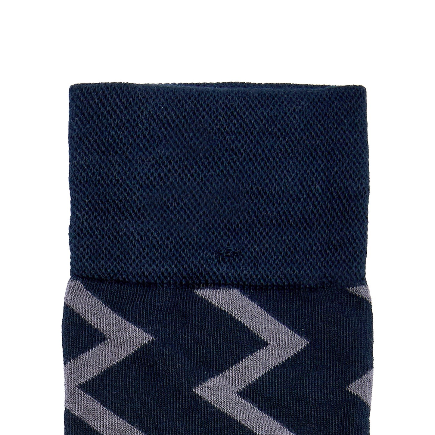 Calcetín de Moda Para Caballero Con Motivos De Zigzag