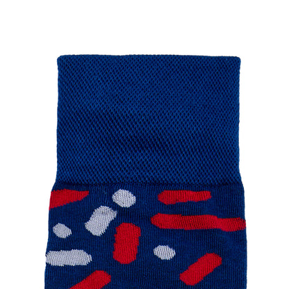 Calcetín de Moda Para Caballero Con Motivos De Confeti