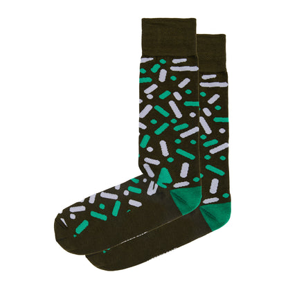 Calcetín de Moda Para Caballero Con Motivos De Confeti