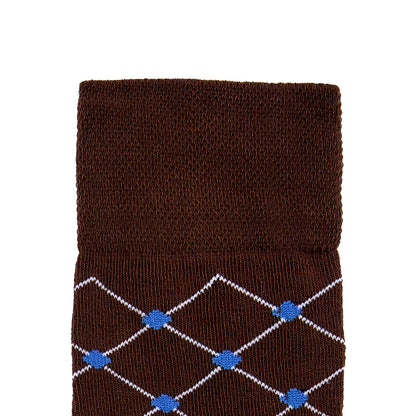 Calcetín de Moda Para Caballero Con Motivos De Red