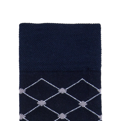 Calcetín de Moda Para Caballero Con Motivos De Red