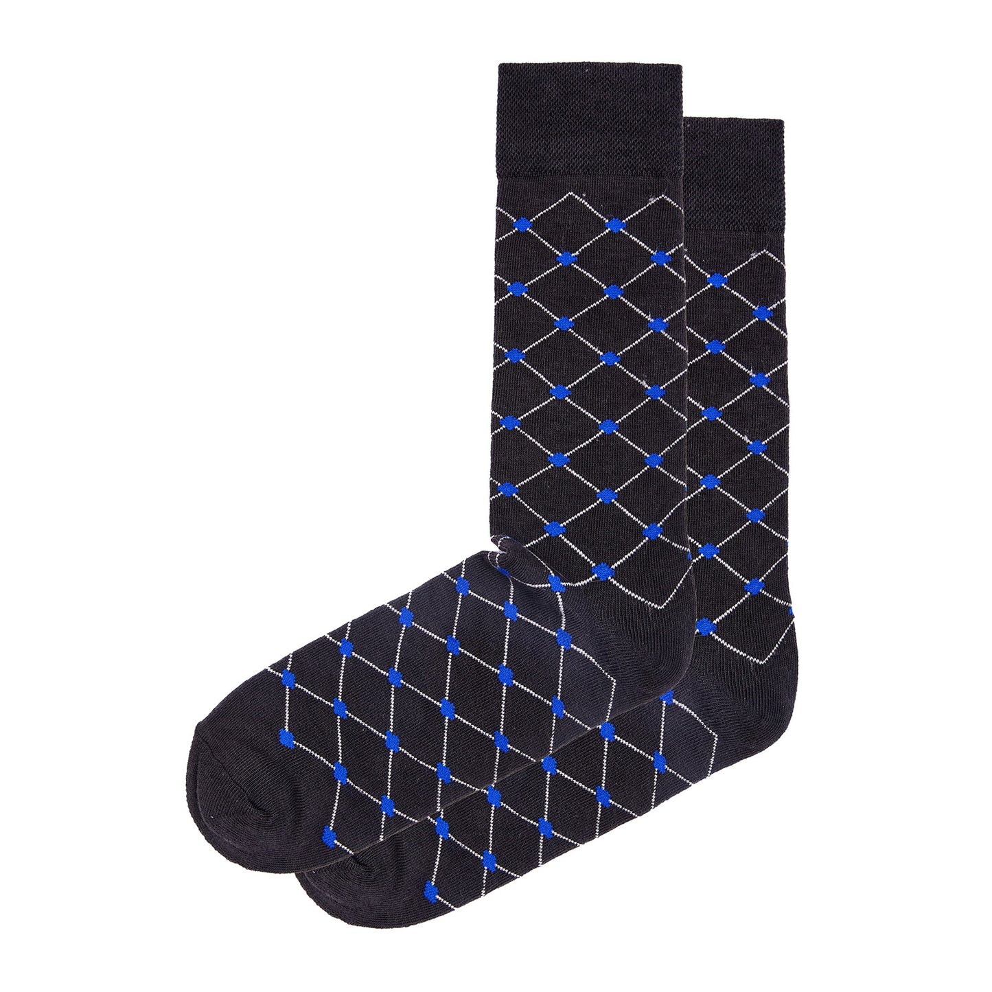 Calcetín de Moda Para Caballero Con Motivos De Red