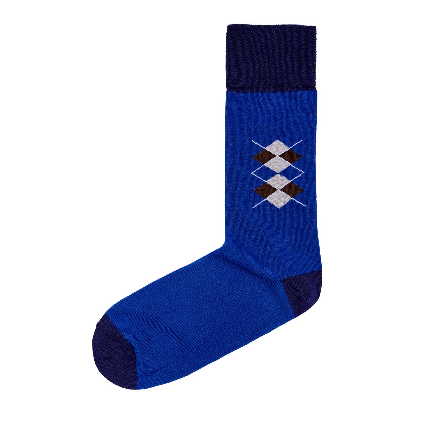 Calcetín de Moda Para Caballero Con Motivos De Rombos