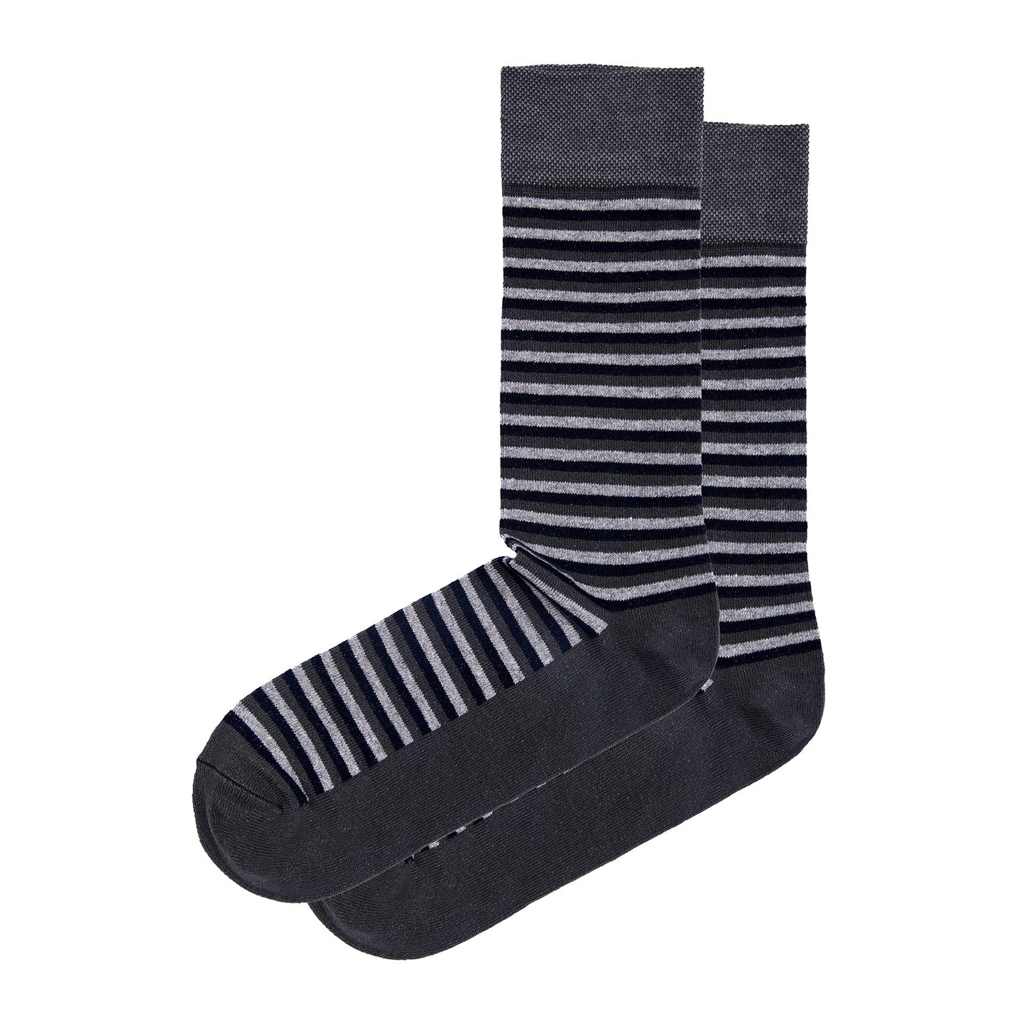 Calcetín de Moda Para Caballero Con Motivos De Líneas