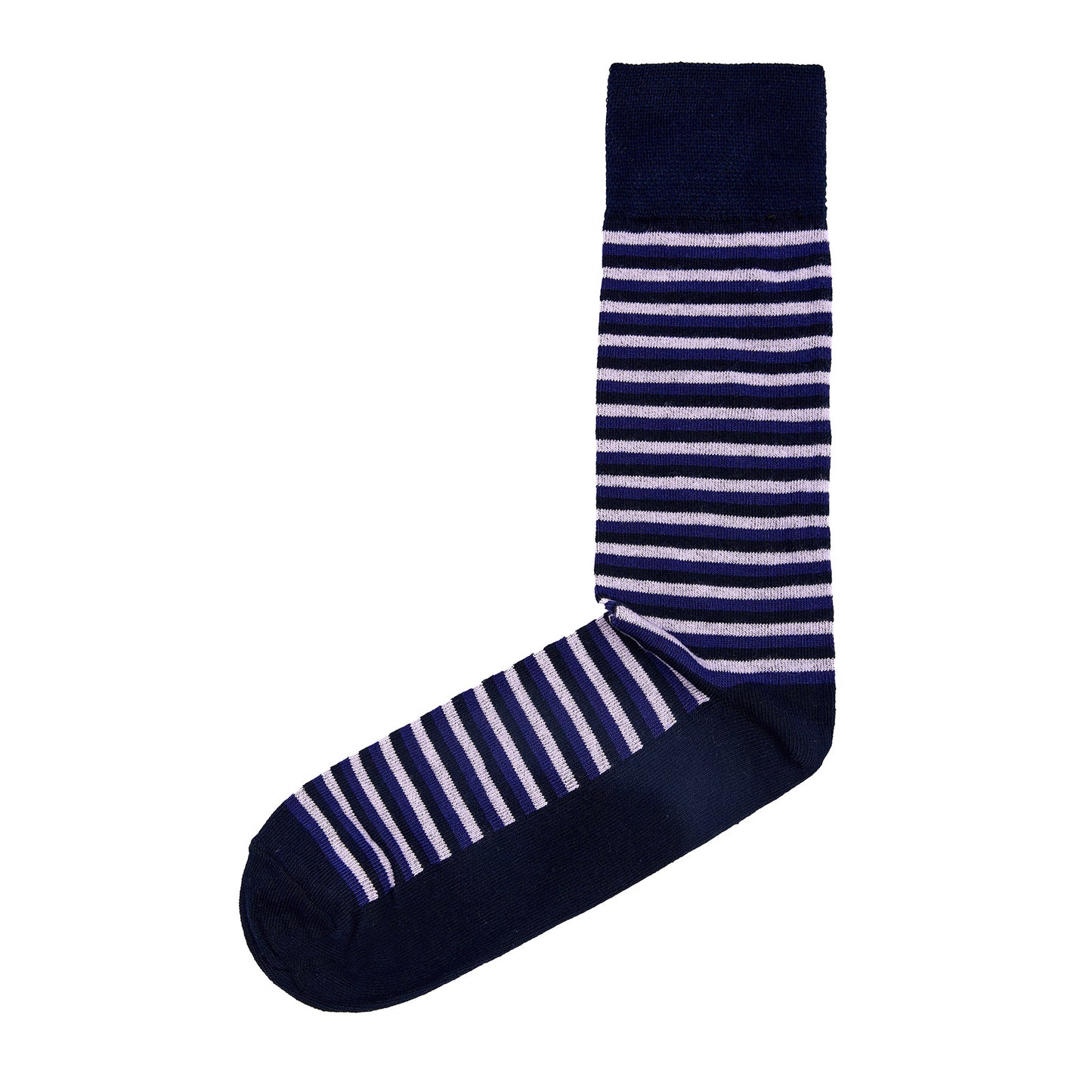 Calcetín de Moda Para Caballero Con Motivos De Líneas