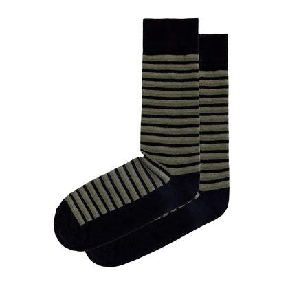 Calcetín de Moda Para Caballero Con Motivos De Líneas