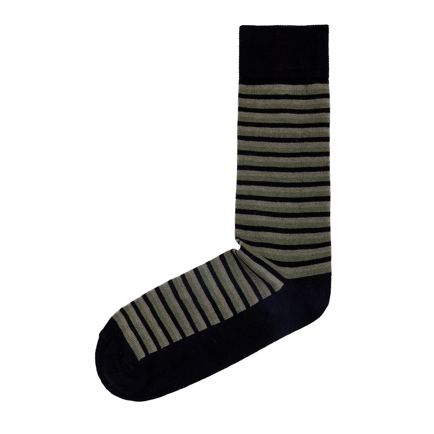 Calcetín de Moda Para Caballero Con Motivos De Líneas