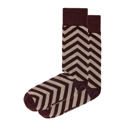 Calcetín de Moda Para Caballero Con Motivos De Flecha