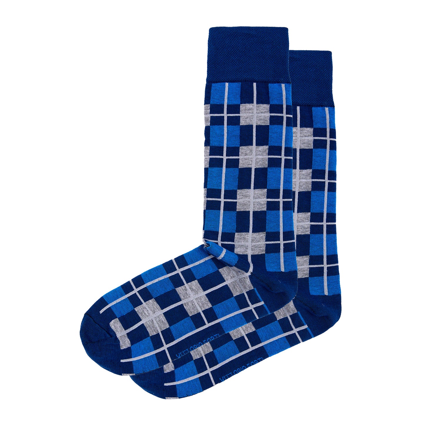 Calcetín de Moda Para Caballero Con Motivos De Cuadros