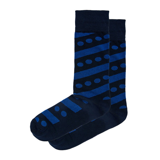 Calcetín de Moda Para Caballero Con Motivos De Bola