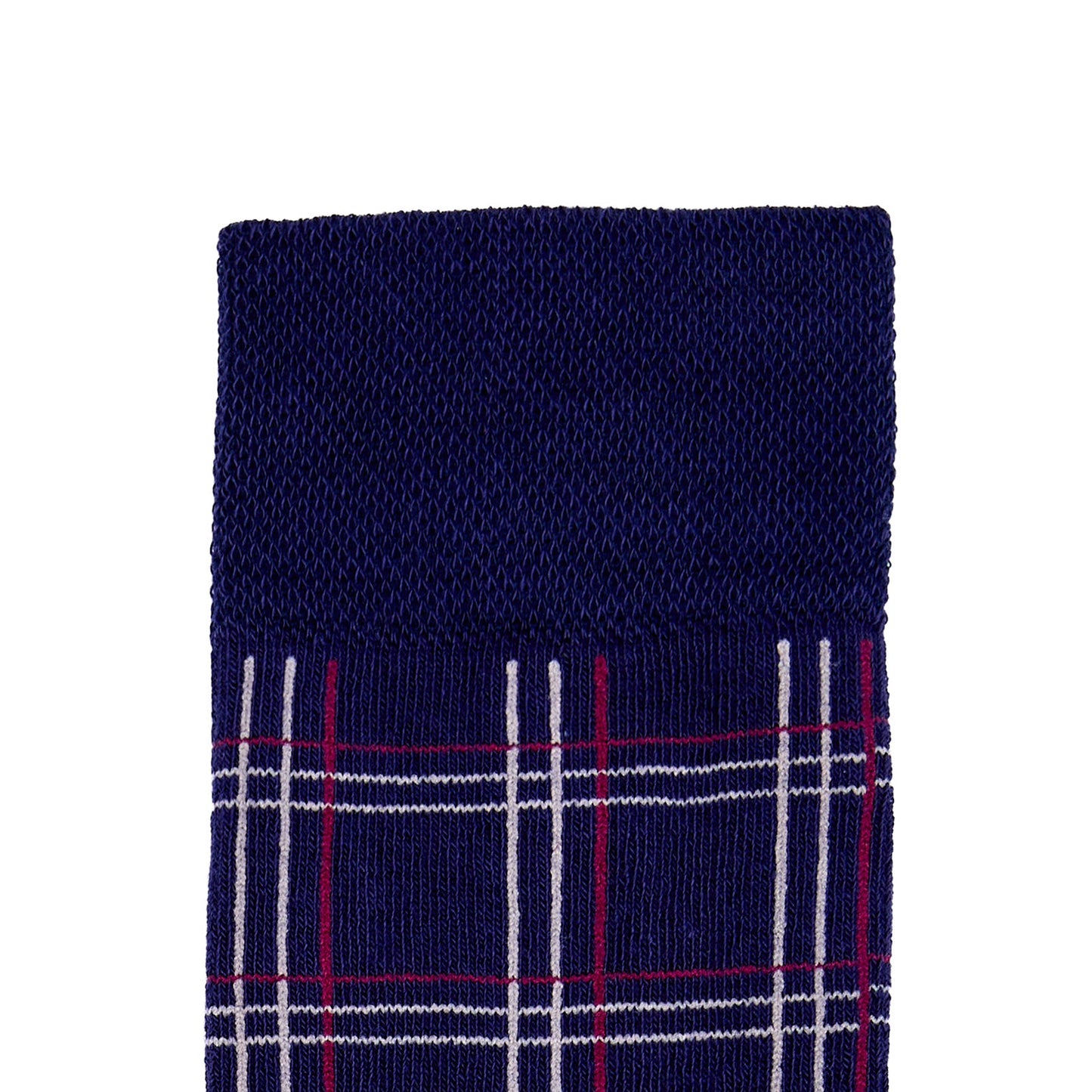 Calcetín de Moda Para Caballero Con Motivos De Cuadricula