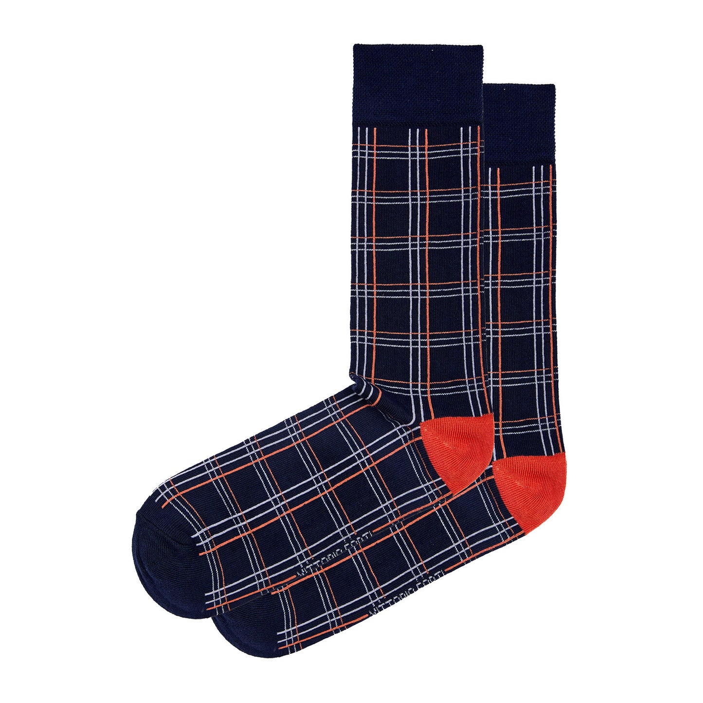 Calcetín de Moda Para Caballero Con Motivos De Cuadricula