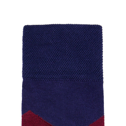 Calcetín de Moda Para Caballero Con Motivos De Rombos