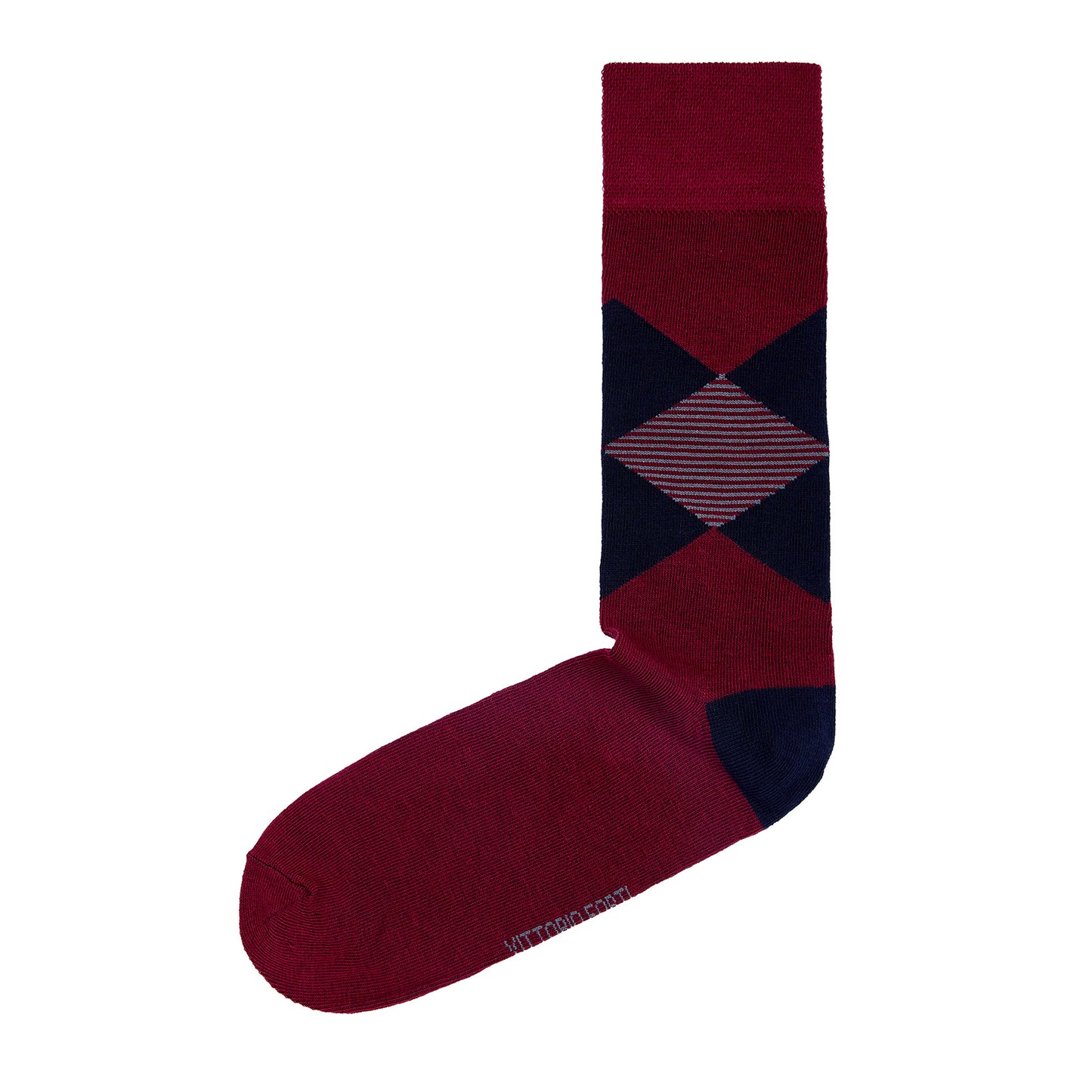 Calcetín de Moda Para Caballero Con Motivos De Rombos