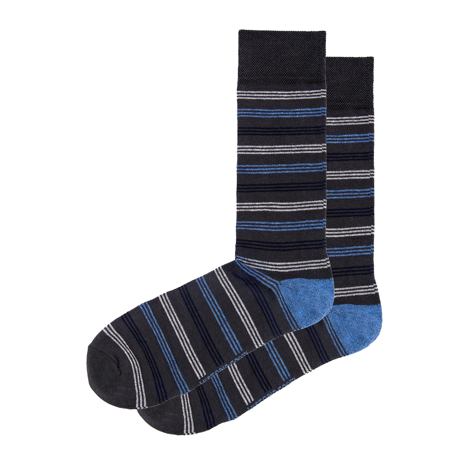 Calcetín de Moda Para Caballero Con Motivos De Líneas