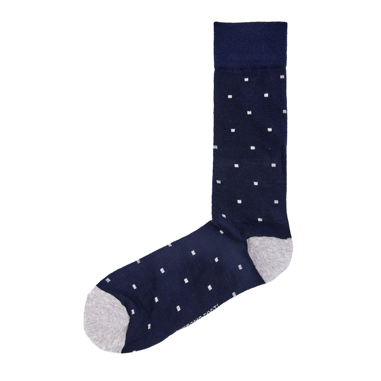 Calcetín de Moda Para Caballero Con Motivos De Cuadrado