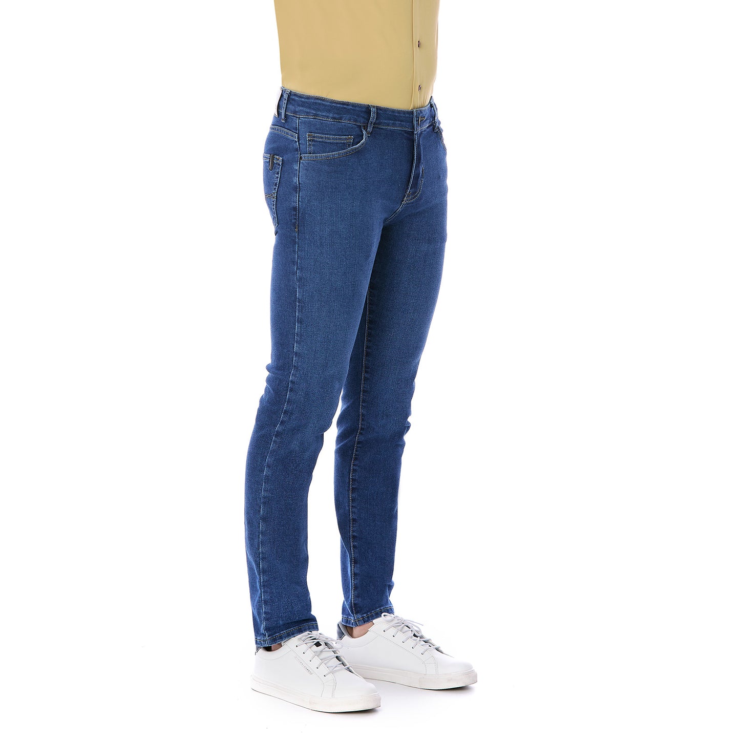 Jeans Regular Fit Para Hombre Stone Medio