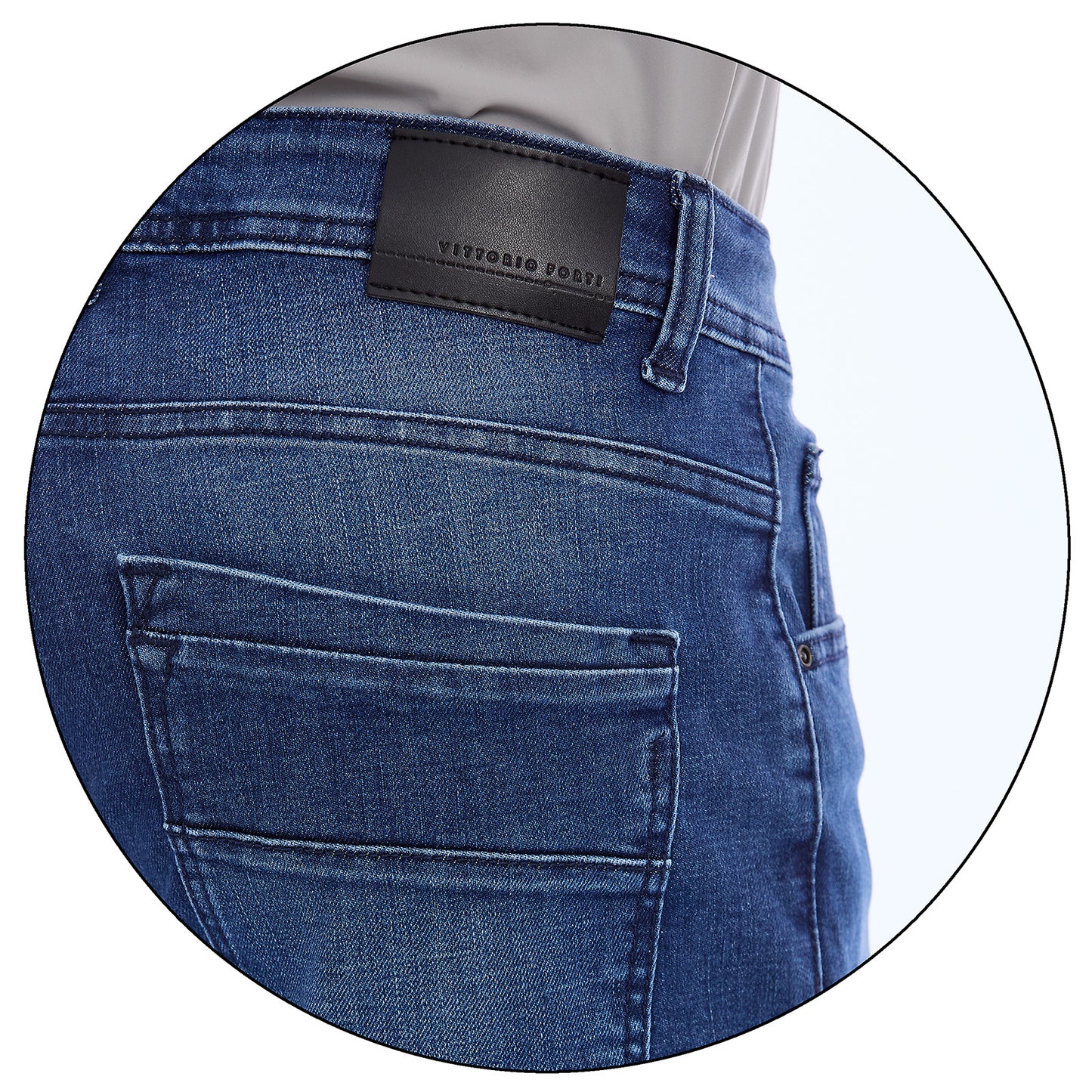 Jeans Para Caballero Corte Regular Fit