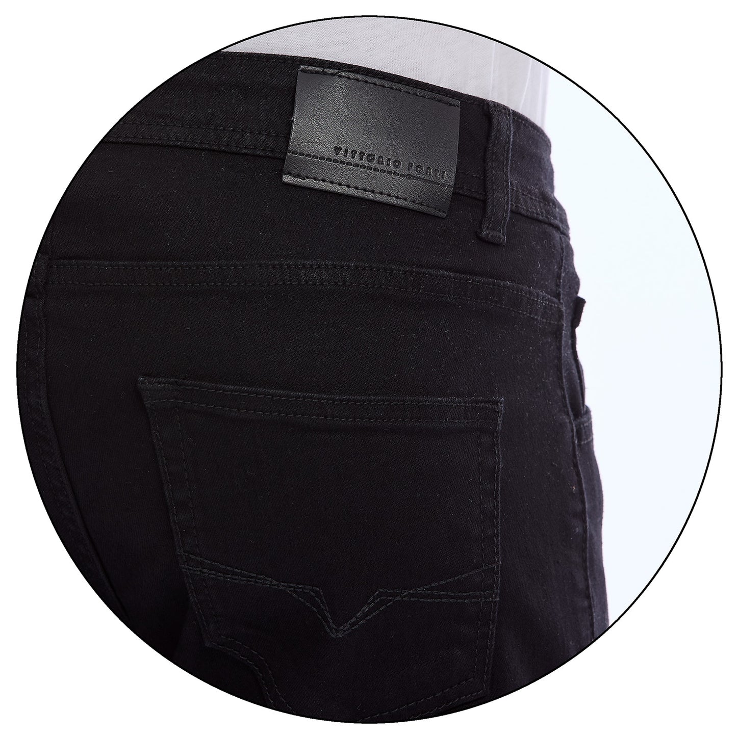 Jeans Para Caballero Slim Fit  Clásico