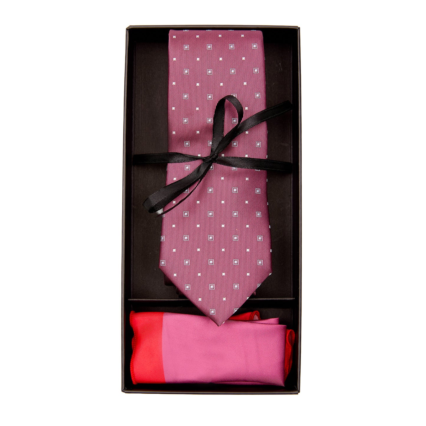 Kit De Corbata Y Pañuelo Para Caballero