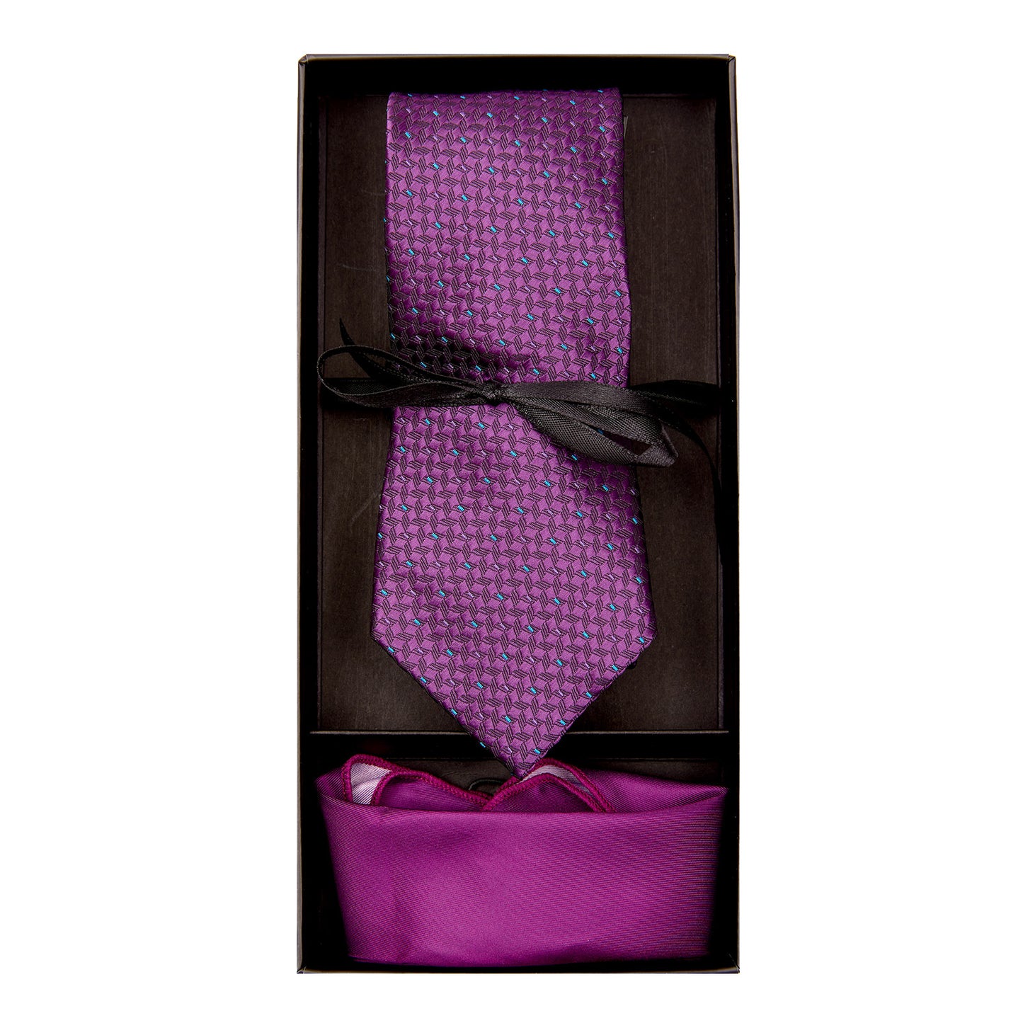 Kit De Corbata Y Pañuelo Para Caballero