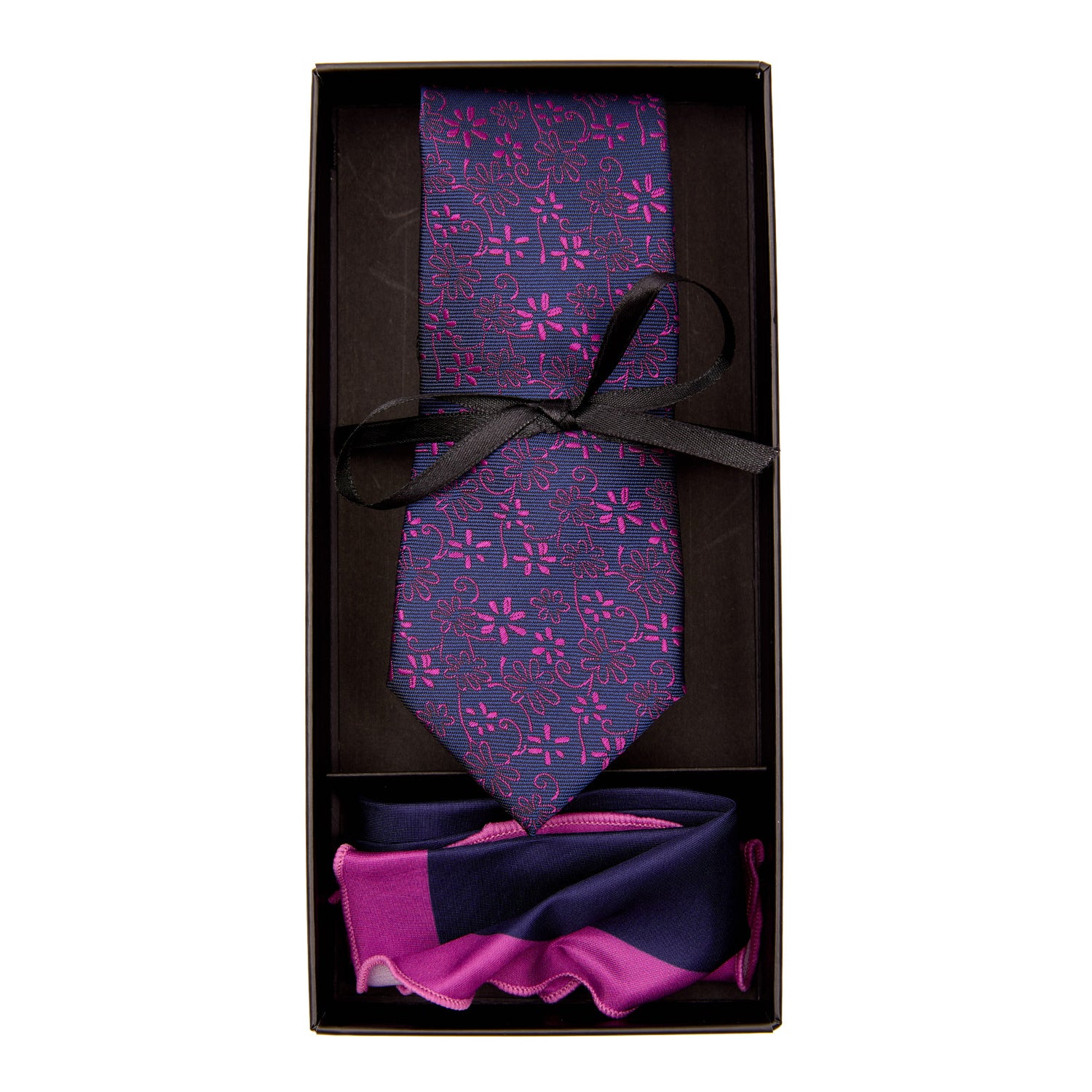 Kit De Corbata Y Pañuelo Para Caballero