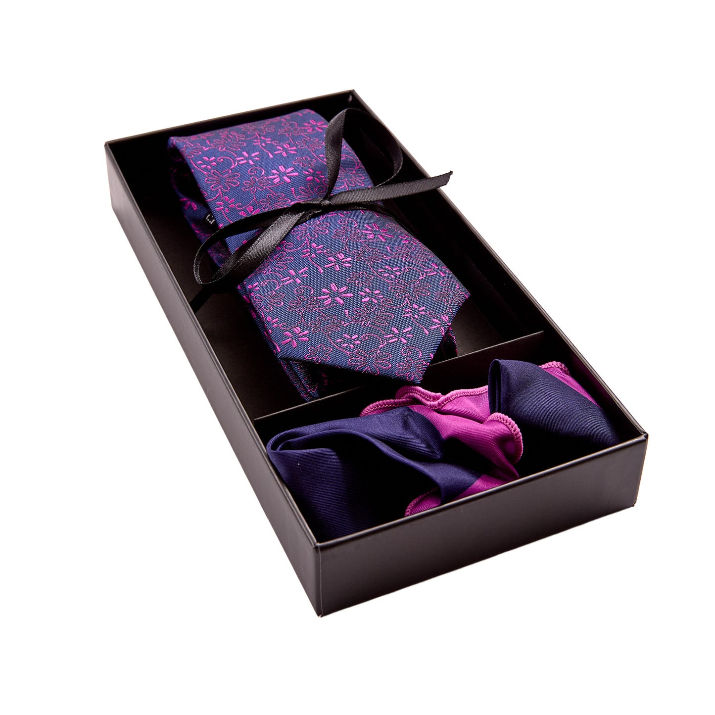 Kit De Corbata Y Pañuelo Para Caballero