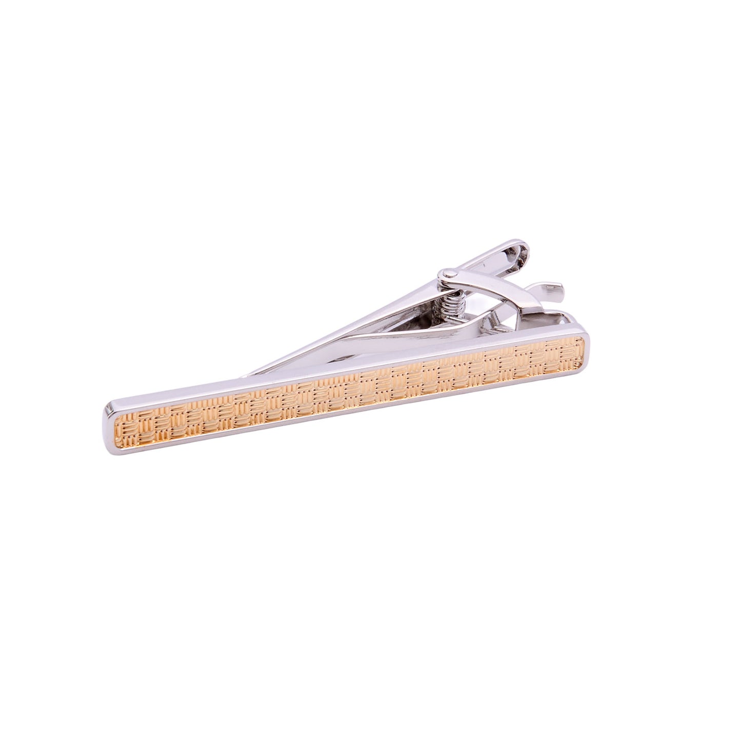 Kit De Mancuernillas Y Pisacorbata Para Caballero En Acero Inoxidable