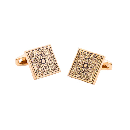 Kit De Mancuernillas Y Pisacorbata Para Caballero En Acero Inoxidable