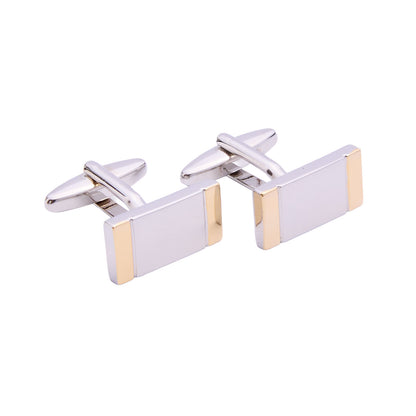 Kit De Mancuernillas Y Pisacorbata Para Caballero En Acero Inoxidable