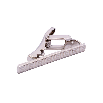 Pisacorbata Para Caballero De Acero Inoxidable