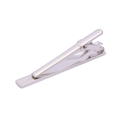 Pisacorbata Para Caballero De Acero Inoxidable