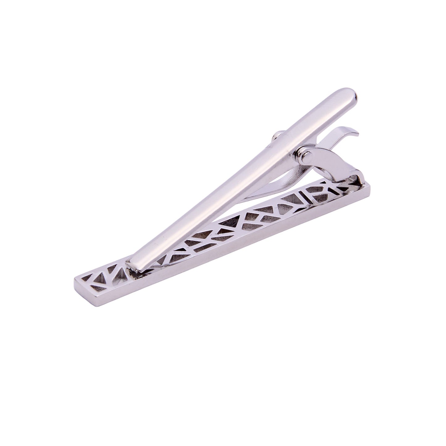 Pisacorbata Para Caballero De Acero Inoxidable