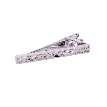 Pisacorbata Para Caballero De Acero Inoxidable