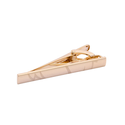 Pisacorbata Para Caballero De Acero Inoxidable