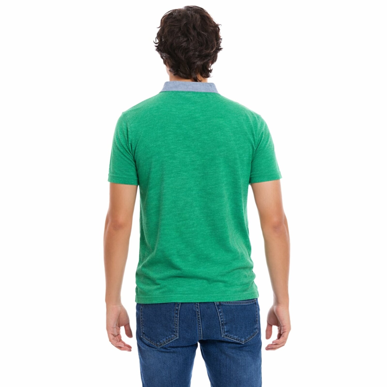 Playera Tipo Polo Business Casual Slim Fit