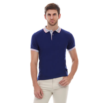 Playera tipo polo business casual Slim Fit