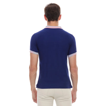 Playera tipo polo business casual Slim Fit