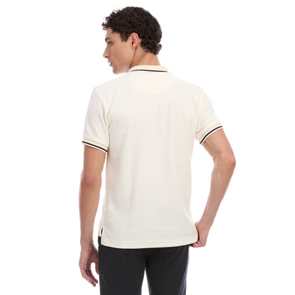 Playera Casual para Hombre Cuello Tipo Polo Manga Corta