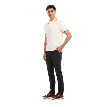 Playera Casual para Hombre Cuello Tipo Polo Manga Corta