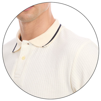 Playera Casual para Hombre Cuello Tipo Polo Manga Corta