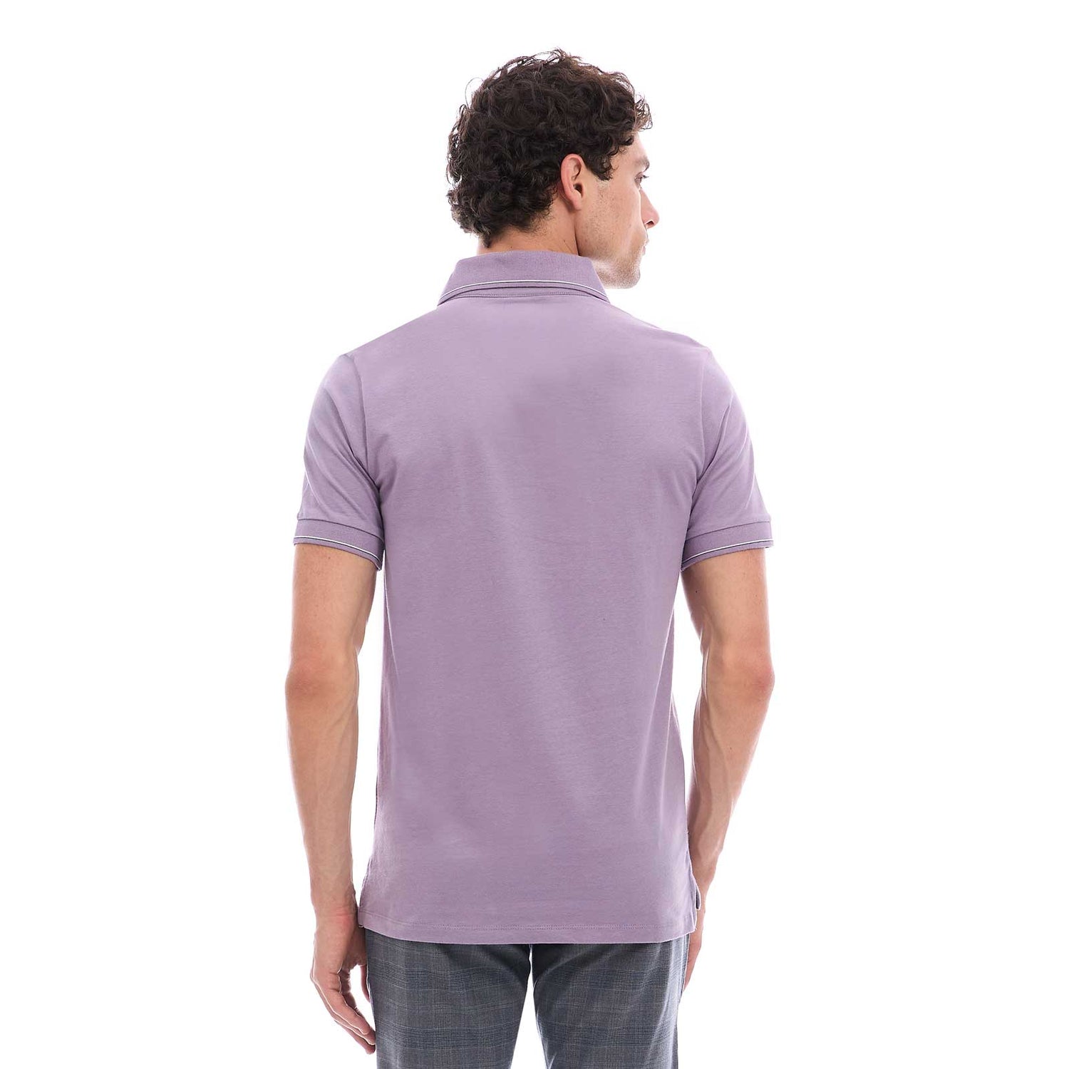 Playera Tipo Polo Business Casual Manga Corta