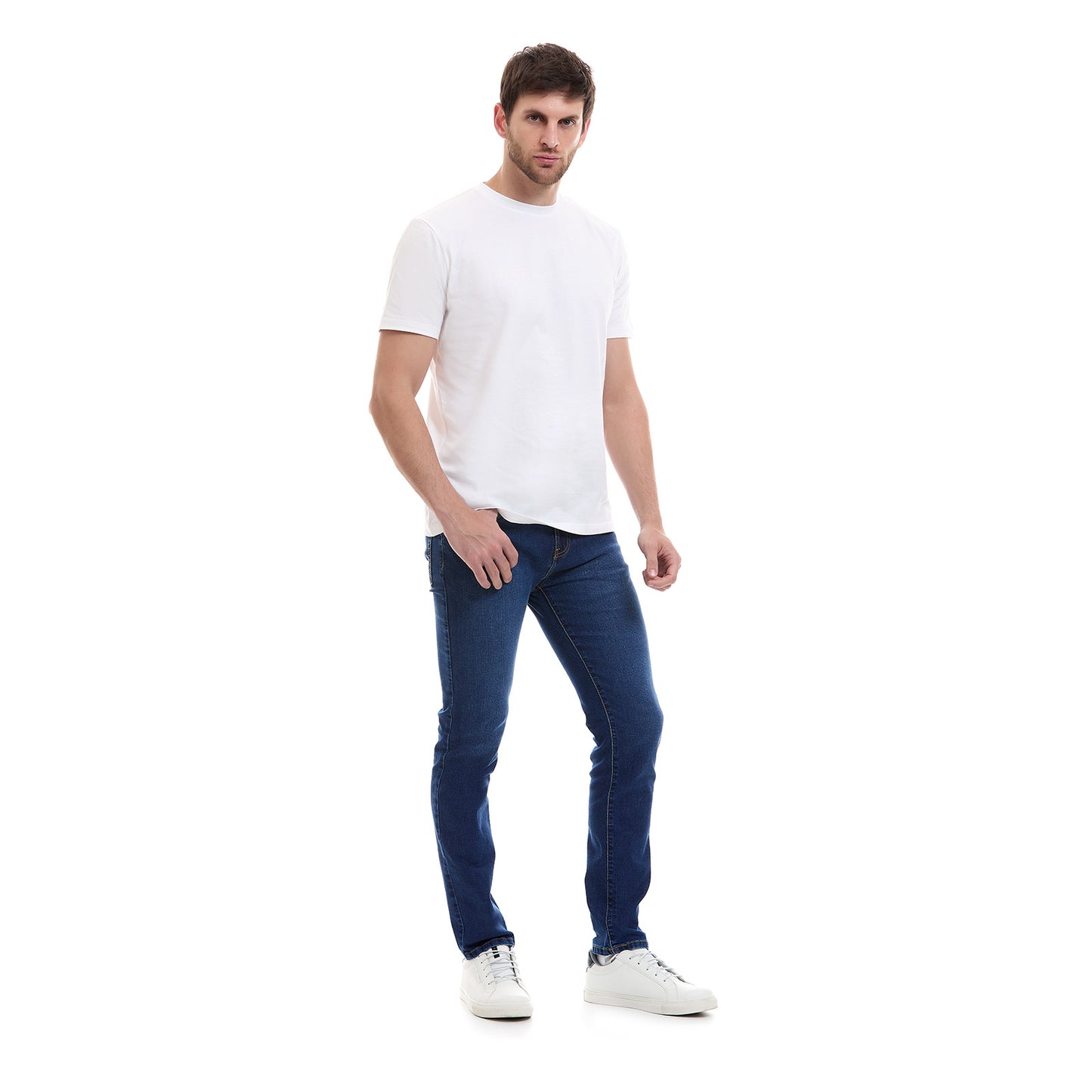 Playera para caballero  business casual cuello redondo