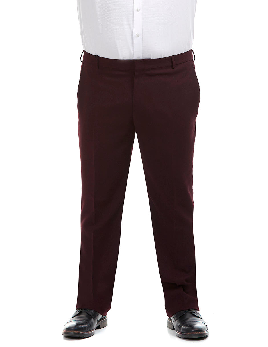 Pantalon Para Hombre Casual Rojo Slim-Fit Vittorio Forti