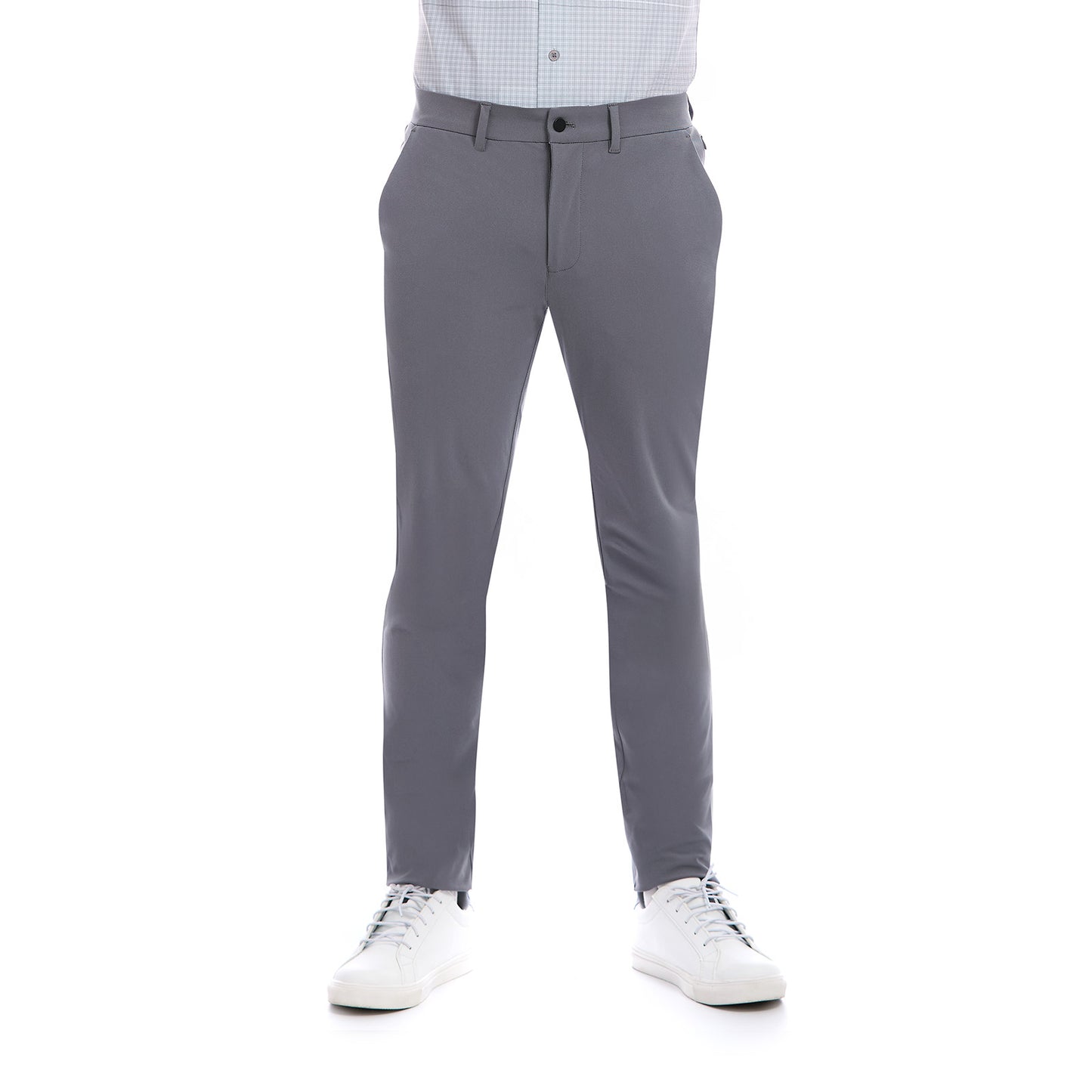 Pantalón Confort Slim Fit para Caballero en Tejido Liso